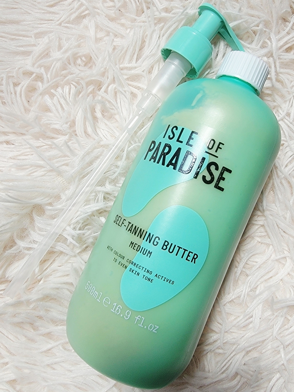 Isle of Paradise Self-Tanning Butter Medium - Mint Green